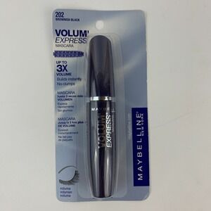 Maybelline Volum' Express Mascara Volume Building 202 Brownish Black NOS
